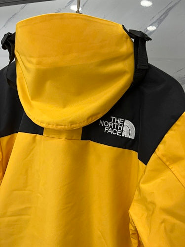 The North Face Yellow Black GORE-TEX Mountain Jacket Waterproof Shell