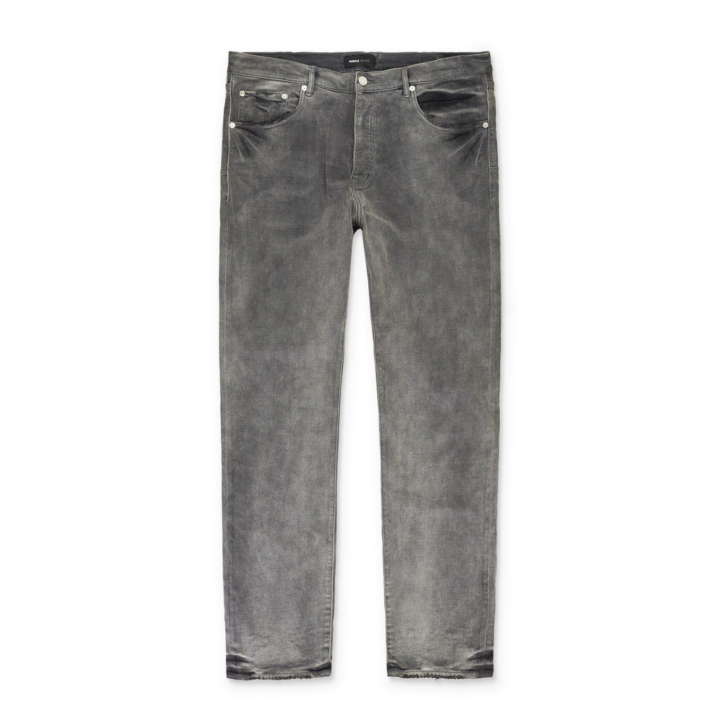 Black P05 Sand Wash Shine Faded Skinny Jeans