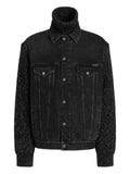 Dolce & Gabbana knitted-panel denim jacket