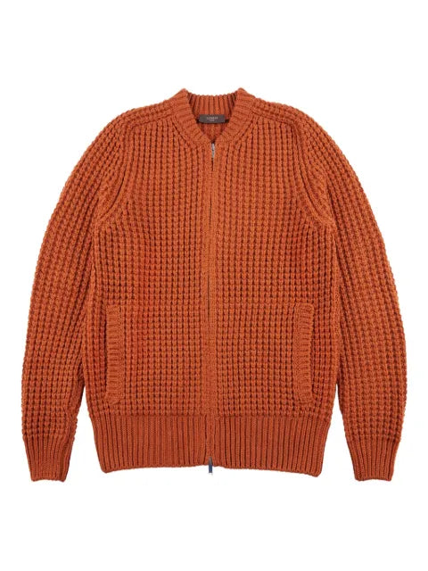 Zanone zip-up cardigan