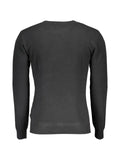 U.S. POLO ASSN. logo-embroidered crew-neck sweater