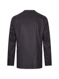 Corneliani single-breasted herringbone blazer