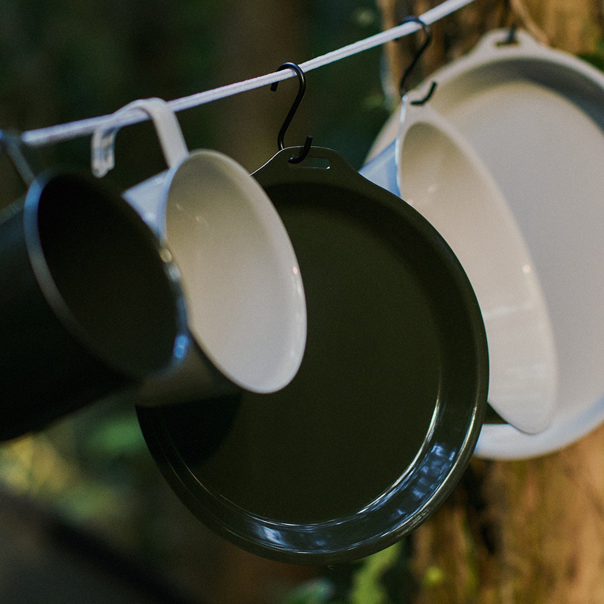 Kinto Foris Plate 195mm: Ash Green