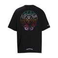 Chrome Heart T Shirts Horseshoe Sanskrit Cross Color Hot Diamond Short Sleeve T-Shirt