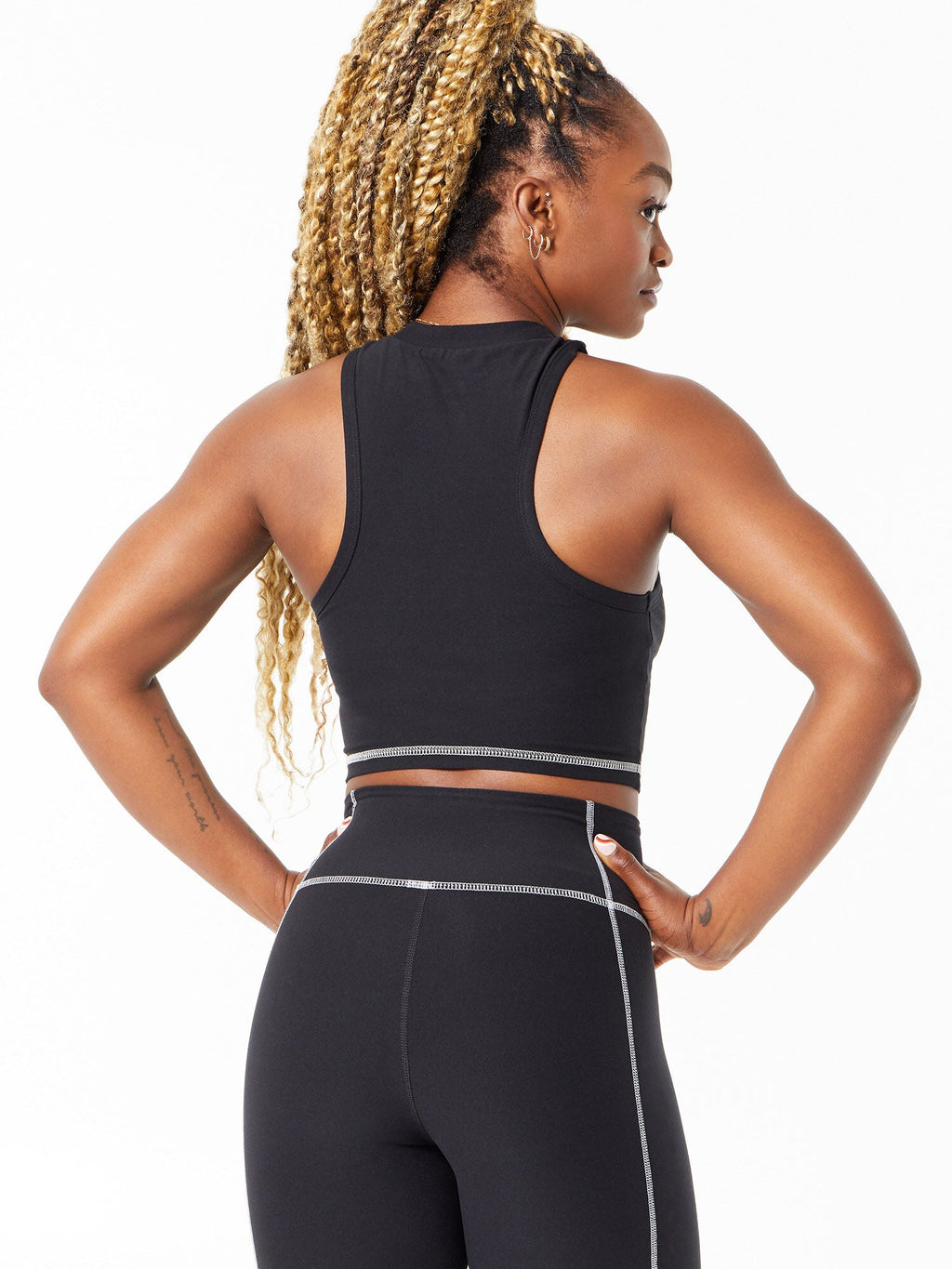 YOS X LINDSEY ZIP FRONT TANK