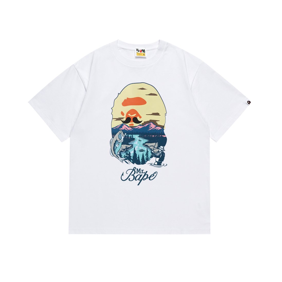 BAPE Front Graphic Short-Sleeve T-Shirt