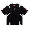 Supreme Black Contrast Panel Soccer Jersey T-Shirt